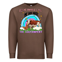 Chestnut buy me animals Premium Sweatshirt - MaliasSmallBusiness