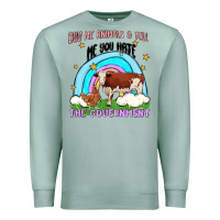 Seafoam buy me animals Premium Sweatshirt - MaliasSmallBusiness