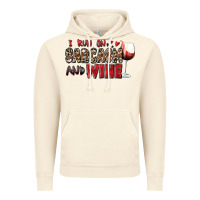 Vintage Artic i run on sarcasm and wine Vintage Hoodie - Zillion Design Studio