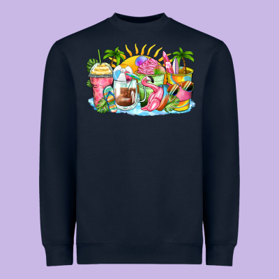 Heavyweight Sweatshirt beach summer coffee cups