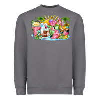 Storm beach summer coffee cups Heavyweight Sweatshirt - Zillion Design Studio