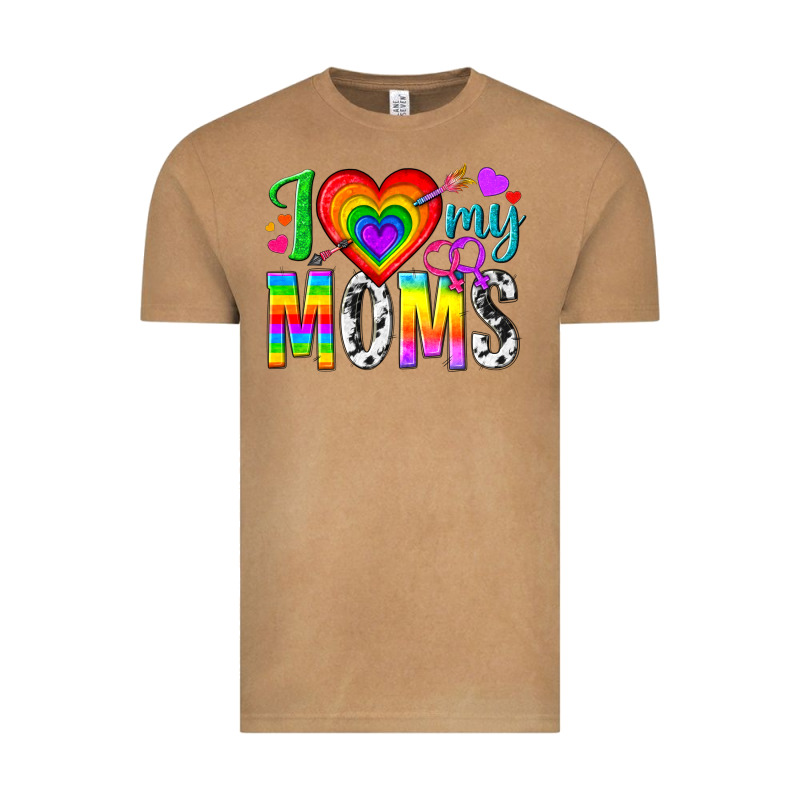 I Love My Moms Vintage Tee by texasbilliewilder | Teevron