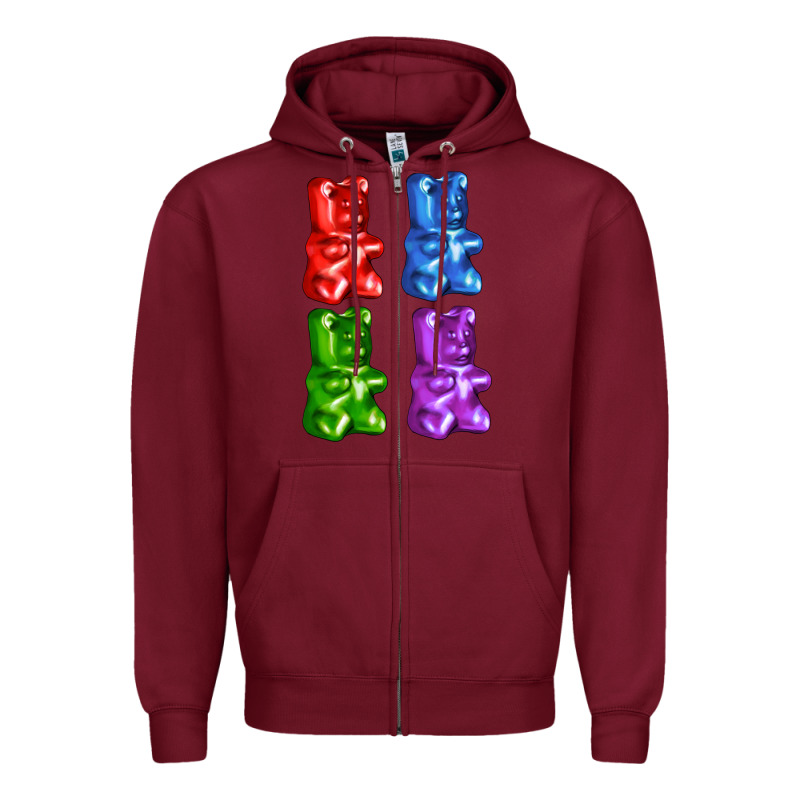 Jellybear Zipper Hoodie by AdoDesignShop | Teevron