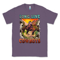 Lavender long live cowboys Classic Tee - FaDigitalArtStudio