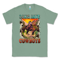 Sage long live cowboys Classic Tee - FaDigitalArtStudio