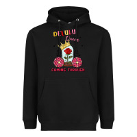 Black delulu queen coming through Heavyweight Hoodie - MaliasSmallBusiness