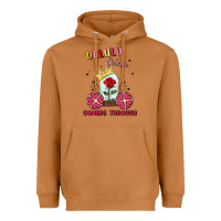 Meerkat delulu queen coming through Heavyweight Hoodie - MaliasSmallBusiness