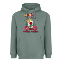 Sage delulu queen coming through Heavyweight Hoodie - MaliasSmallBusiness