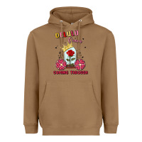 Toasted Coconut delulu queen coming through Heavyweight Hoodie - MaliasSmallBusiness