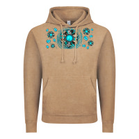 Vintage Coffee turquoise gemstone sunflower Vintage Hoodie - JahusDesignShop