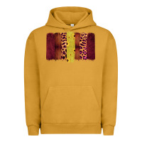 Pigment Peanut Butter Western Farm Life Brushstrokes Urban Hoodie - Bettercallsaul