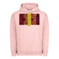 Pigment Salmon Western Farm Life Brushstrokes Urban Hoodie - Bettercallsaul