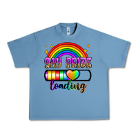 Pebble Blue gay pride loading Urban Heavy Tee - Zillion Design Studio