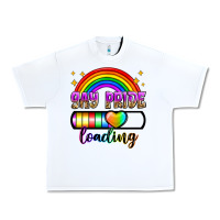 White gay pride loading Urban Heavy Tee - Zillion Design Studio