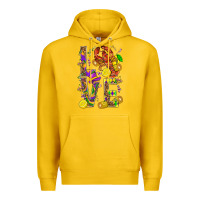 Lemon Love Crawfish Mardi Gras Premium Hoodie - BundleAndBundleShop