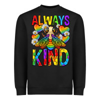 Black always bee kind pride lgbtq Heavyweight Sweatshirt - texasbilliewilder