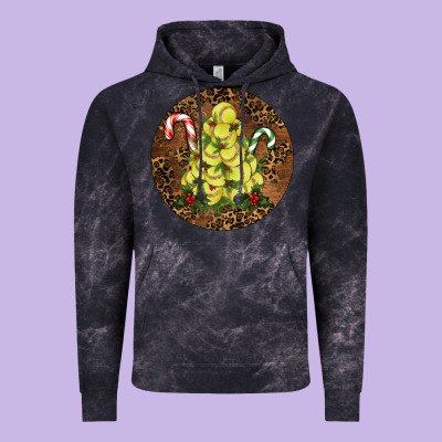 Vintage Hoodie Softball leopard christmas