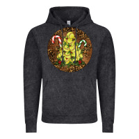 Vintage Black Softball leopard christmas Vintage Hoodie - RanaPortraitStore