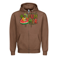 Chestnut sweet summer time Zipper Hoodie - Jasminsmagicworld