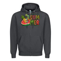 Smoke sweet summer time Zipper Hoodie - Jasminsmagicworld
