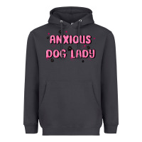 Smoke anxious dog lady Heavyweight Hoodie - MaliasSmallBusiness