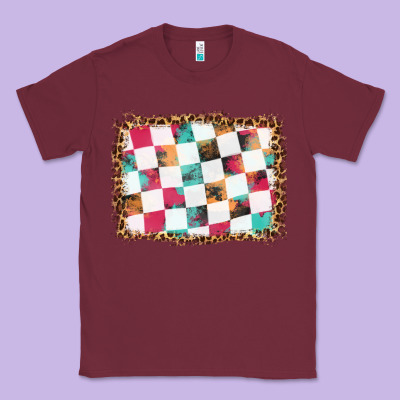 Race Background With Leopard Frame Classic Tee Designed By Hra Design Shop