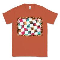 Copper race background with leopard frame Classic Tee - HRA Design Shop