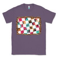 Lavender race background with leopard frame Classic Tee - HRA Design Shop