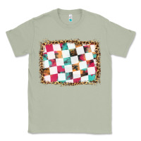 Matcha race background with leopard frame Classic Tee - HRA Design Shop