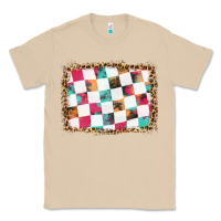 Mushroom race background with leopard frame Classic Tee - HRA Design Shop