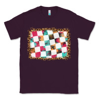 Plum race background with leopard frame Classic Tee - HRA Design Shop