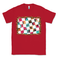 Red race background with leopard frame Classic Tee - HRA Design Shop
