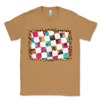Toasted Coconut race background with leopard frame Classic Tee - HRA Design Shop