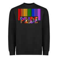 Black barcode pride Heavyweight Sweatshirt - texasbilliewilder