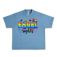 Pebble Blue equal rights Urban Heavy Tee - Zillion Design Studio
