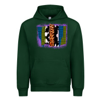 Forest Green Purple Glitter Western Farm Life Brush Strokes Urban Hoodie - Bettercallsaul