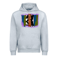 Heather Grey Purple Glitter Western Farm Life Brush Strokes Urban Hoodie - Bettercallsaul