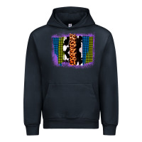 Navy Purple Glitter Western Farm Life Brush Strokes Urban Hoodie - Bettercallsaul