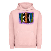 Pigment Salmon Purple Glitter Western Farm Life Brush Strokes Urban Hoodie - Bettercallsaul