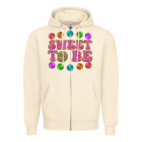 Sandshell sweet to be candy Zipper Hoodie - AdoDesignShop