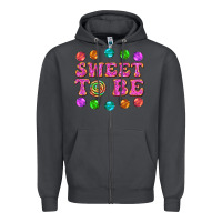 Smoke sweet to be candy Zipper Hoodie - AdoDesignShop