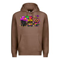 Chestnut Mardi Gras afro gnomies Premium Hoodie - BundleAndBundleShop