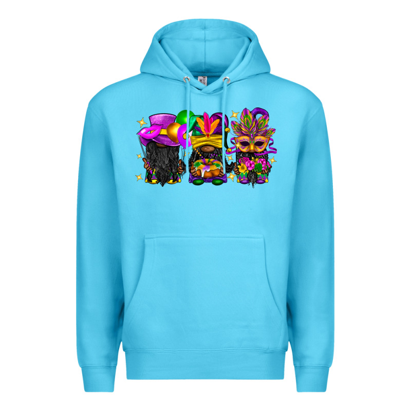 Mardi Gras Afro Gnomies Premium Hoodie by BundleAndBundleShop | Teevron