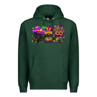 Sports Green Mardi Gras afro gnomies Premium Hoodie - BundleAndBundleShop