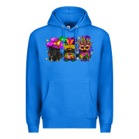 True Royal Mardi Gras afro gnomies Premium Hoodie - BundleAndBundleShop