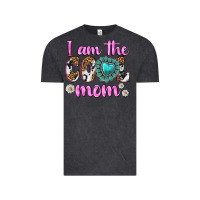 Vintage Black i am cool mom Vintage Tee - texasbilliewilder