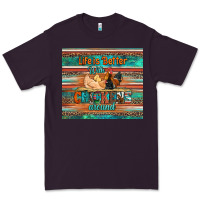 Plum life is better with chickens around chicken coop Premium Tee - Artiststas