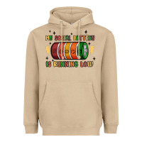 Mushroom social battery Heavyweight Hoodie - MaliasSmallBusiness
