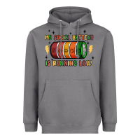 Storm social battery Heavyweight Hoodie - MaliasSmallBusiness
