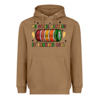 Toasted Coconut social battery Heavyweight Hoodie - MaliasSmallBusiness